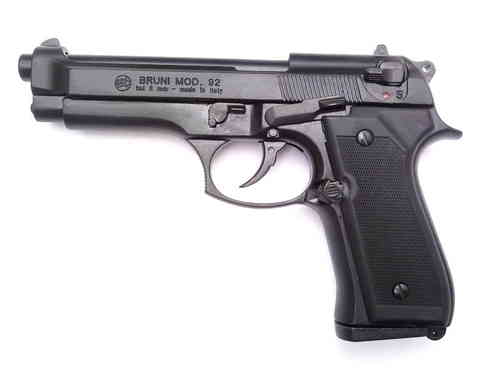 Pistola Beretta 92 nera Cal.9 Knall Salve BNP art.14sbben